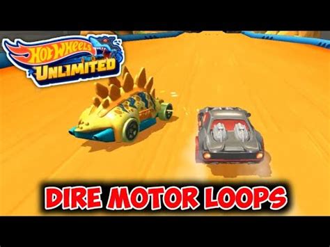 Hot Wheels Unlimited Night Shifter Race In Dire Motor Loops Youtube