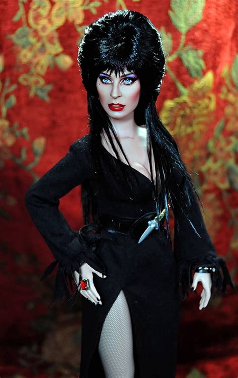 Elvira Mistress Of The Dark Cassandra Peterson Custom Action Figures