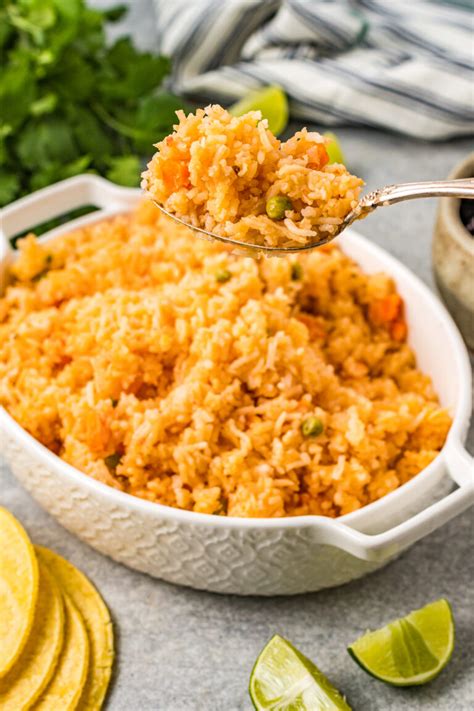 Easy Authentic Mexican Rice The Novice Chef