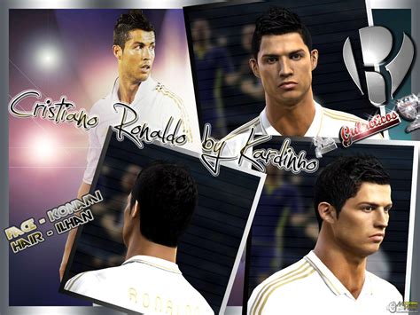 Cristiano Ronaldo V1 Pes2012 By Kardinho Pro Evolution Soccer 2012