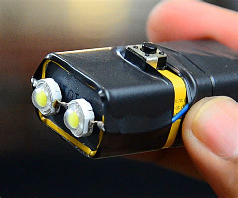 Super Bright 9v Led Flashlight 6 Steps With Pictures Instructables