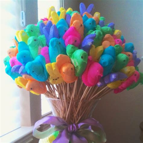 Peeps Bouquet Waited Too Long And Couldnt Find All The