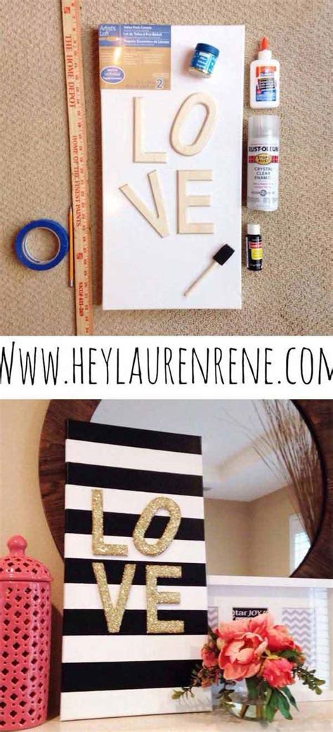 Get crafting ideas for home decor, like how to make craft projects for bedroom decorating ideas, living room decor projects, and kitchen decorating ideas. 36 Easy and Beautiful DIY Projects For Home Decorating You ...