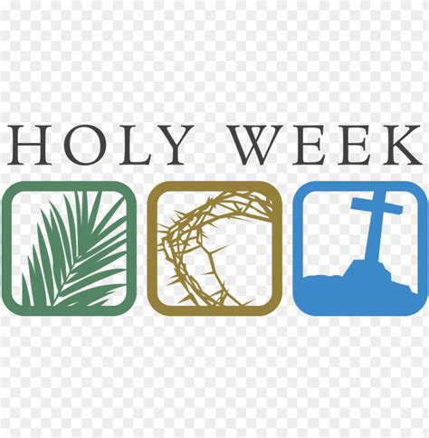 Holy Week Clip Art Holy Week Palm Sunday 2018 Png Image