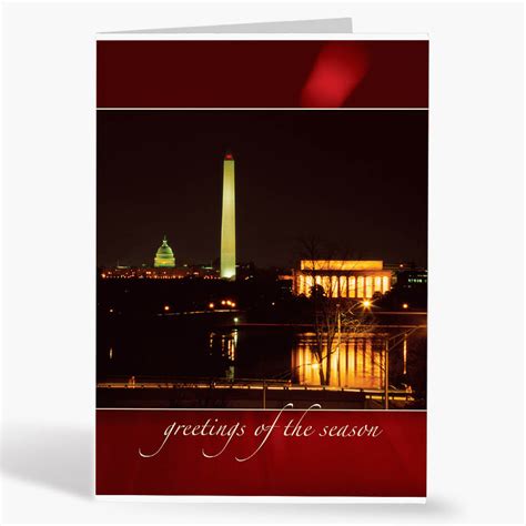 Washington Dc Ruby Holiday Card åäÌÝÌÕ