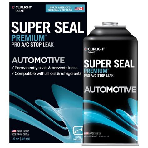 Cliplight Super Seal Premium Automotive Air Conditioning Leak Sealant
