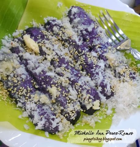 See more ideas about dessert puns, puns recipes,christmas mug,christmas cupcake,christmas candy,christmas onsies,christmas recipes,holiday christmas dinner,kirklands christmas,christmas. Filipino Puto Bumbong (Rice Dessert) | All About Cuisines
