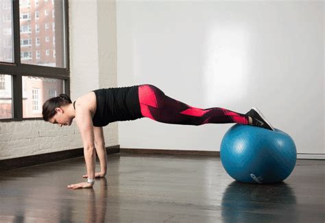 Yoga Ball Ab Workout 10 Stability Ball Exercises For A Strong Core