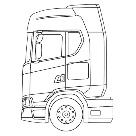 Vrachtwagen Kleurplaten Scania Scania Production Nederland