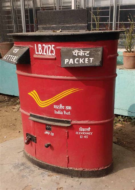 Footloose In India The Long Forgotten Indian Post Box