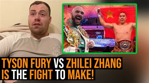 🔥tyson Fury Vs Zhilei Zhang Is The Fight To Make Zhang Ready For July Youtube