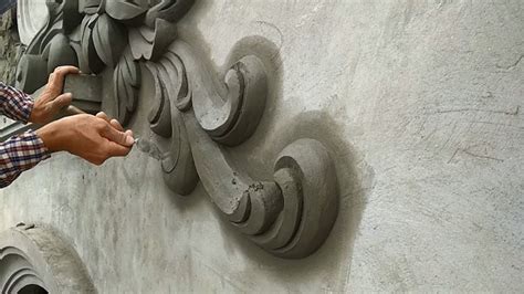 How To Have Beautiful Walls - Sand And Cement Materials Needed In