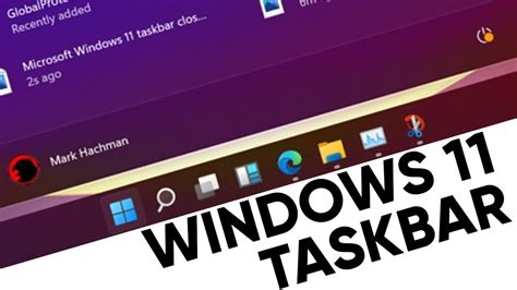 How To Get Windows 11 Taskbar On Windows 10 Youtube