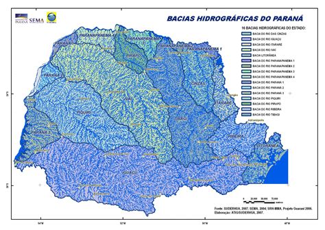 Bacias Hidrograficas Do Paraná