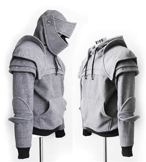 Knight Hoodie Medieval Armor Pullover Sweat Shirt Dont Know Who Would