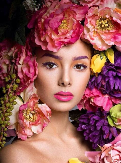 All The Beauty Things Flower Fashion Floral Headdress Beauty