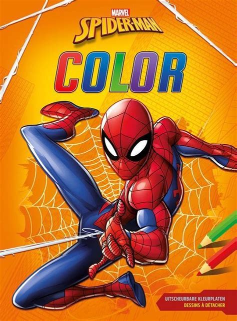 Spider Man Kleurboek Bol