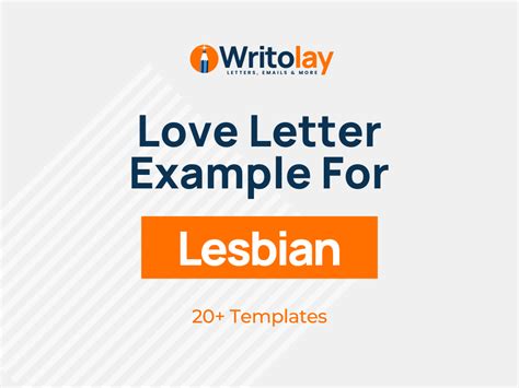 lesbian love letter example 4 templates writolay