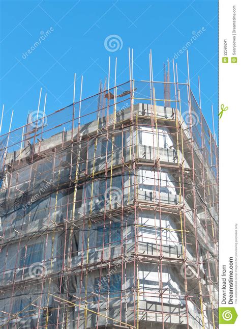 Building Under Construction Stock Image Image Of Safety