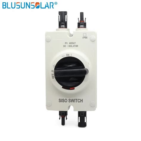 High Performance Solar Electrical Dc 1000v 4p 32a Isolator Switch With