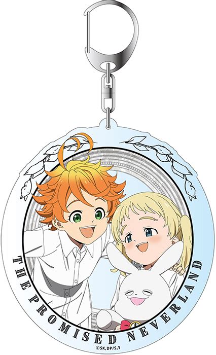 Cdjapan The Promised Neverland Big Key Chain Emma Ver 1 Collectible