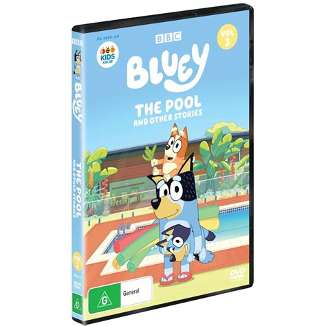 Bluey The Pool And Other Stories Volume 3 Dvd Each Woolworths