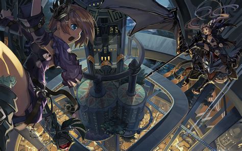 Anime Architecture Mac Wallpaper Download | AllMacWallpaper