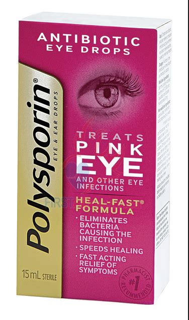 Both eyes cleared up very quickly. Polysporin Antibiotic Eye Drops Polysporin in Orillia ...