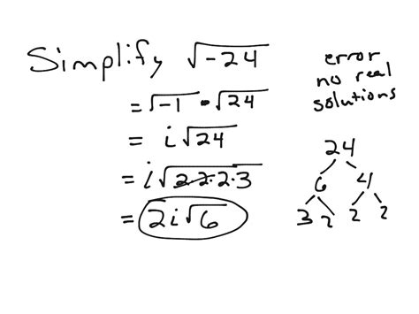 3 is considered a square root of 9, because when 3 is multiplied by itself it equals 9. ShowMe - negative square roots