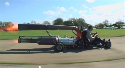 This Jet Engine Powered Go Kart Hits 60 Mph Art Of Gears