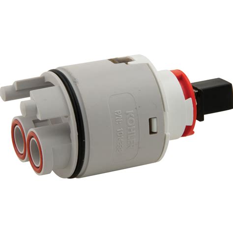 The sprayer hose attaches to the additional line, so. Kohler® single handle faucet cartridge - Master Plumber®