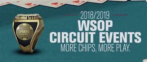 Wsop 201819 Circuit Events