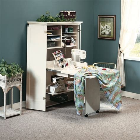 It measures approximately 66×24 to give you an idea, we used. The Best Sewing Table for Under $500 | Sewing Furniture