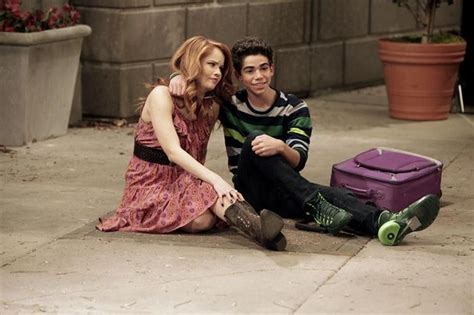 Debby Ryan As Jessie Prescott And Cameron Boyce As Luke Ross On Jessie