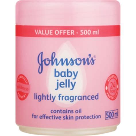 Johnsons Lightly Fragranced Baby Jelly 500ml Offer At Shoprite