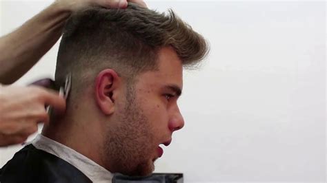Check spelling or type a new query. Men's Fade Haircut With Razor Part - YouTube