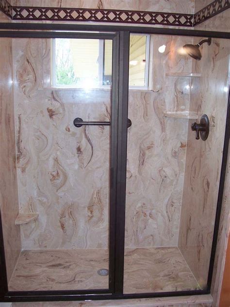 Easy and quick to install; Best 25+ Cultured marble shower walls ideas on Pinterest | Cultured marble shower, Master bath ...