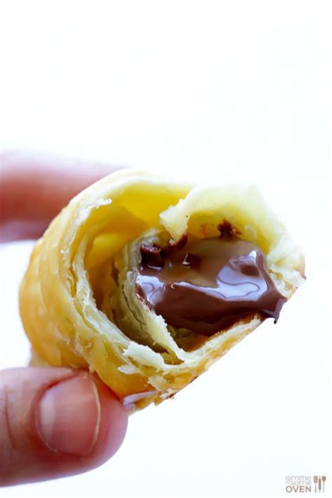 3 Ingredient Nutella Croissants Recipe Croissant Recipe Dessert