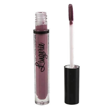 Neither lipstick nor lip gloss—this is matte lip cream. Popular Waterproof NYX Lipstick Lingerie Matte Long ...