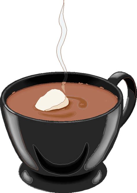 Chocolate Milk Hot Chocolate Animation Chocolat Png Download 556