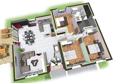 Plan Maison Niveau