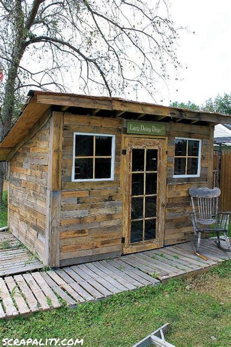 How To Build A Shed From Recycled Pallets