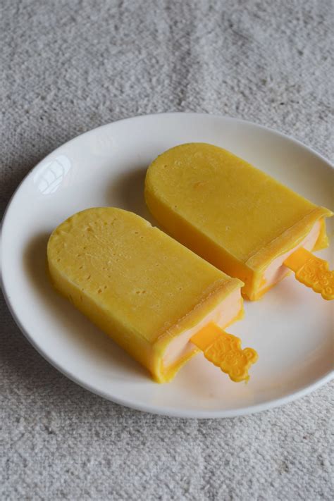 Mango Yoghurt Popsicle Recipe Gayathri S Cook Spot