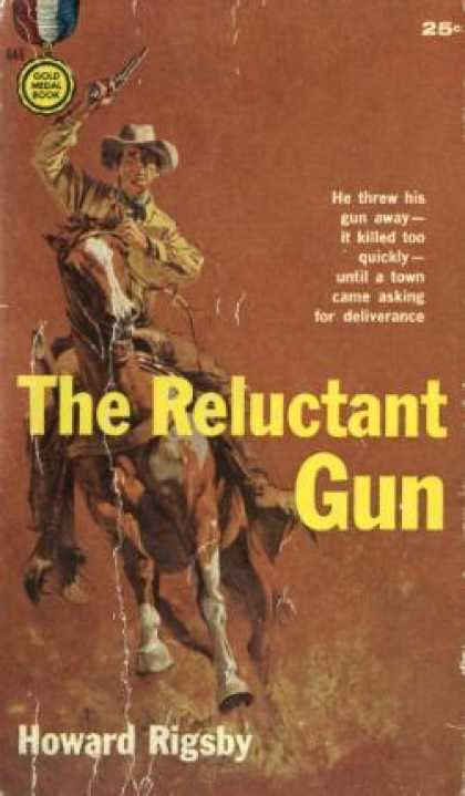 Sixgun Justice Western Paperback Cover Cavalcade—gold Medal Part 3