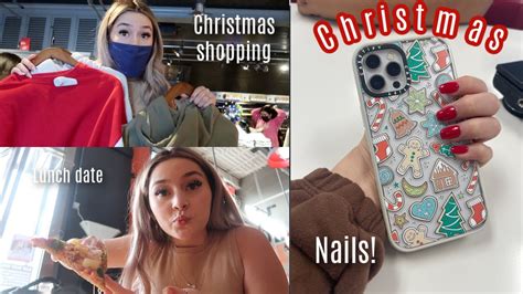 Last Minute Preparing For Christmas Nail Salon Shopping Wrapping Ts Vlogmas Day 22