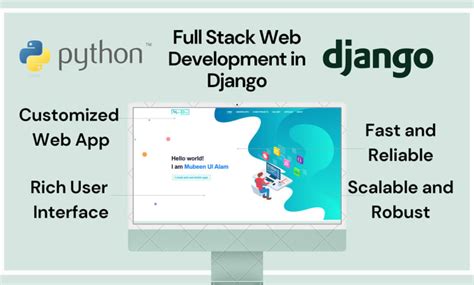 Develop Professional Web Apps Using Django By Mubeendroid Fiverr