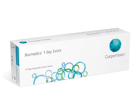 Biomedics 1 Day Extra Daily Disposables Contact Lenses Specsavers