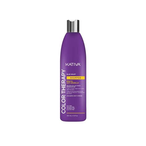Buy Kativa Color Therapy Blue Violet Shampoo 355ml 12 Fl Oz · Usa