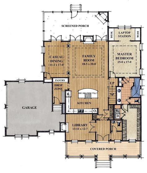 Without central heating and air, they were often a necessity in particularly warm regions such as the southeast. house plans without formal dining room - Google Search ...