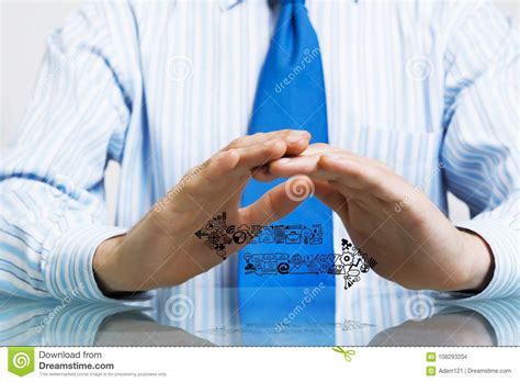 Protect Your Business Stock Photo Image Of Advert
